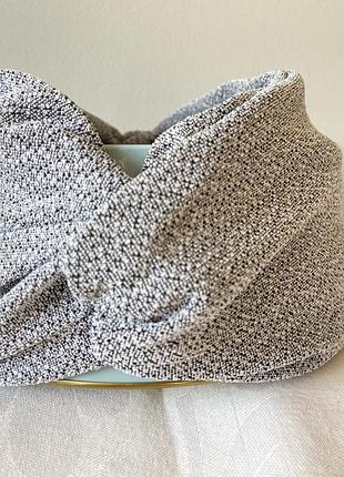 Об'ємна пов'язка-чалма двостороння