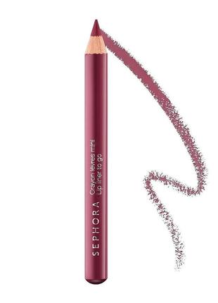 Карандаш для губ розовый sephora lip liner to go 08 classic pink 0.75 г1 фото