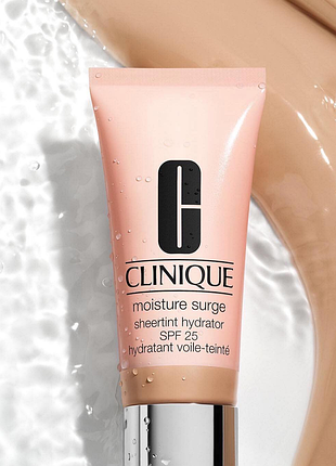 Зволожуючий засіб з тонуючим ефектом clinique moisture surge sheertint hydrator, 40ml