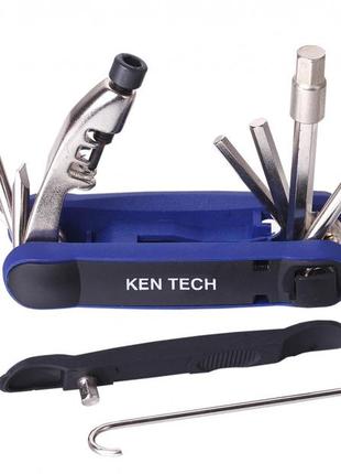 Мультитул ken tech kl-9804c 15 функций (fbt-007)