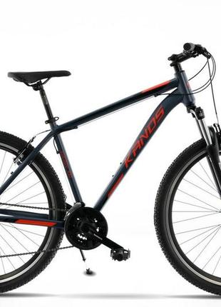 Велосипед 29" kands energy vb tx рама 21" графіт/червоний (29alugd21gc)