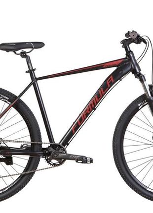 Велосипед al 29" formula zephyr 1.0 am dd рама- 2022 (черный с красным (м))1 фото
