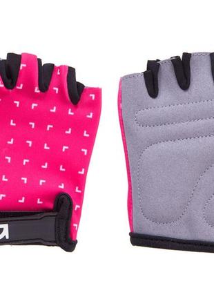 Перчатки детские green cycle mia без пальцев s розово-белые