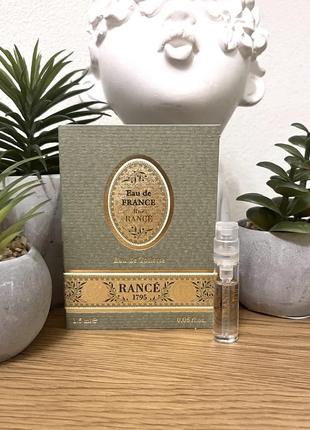 Оригінал пробник парфум туалетна вода rance 1795 eau de france оригинал парфюм духи туалетная1 фото