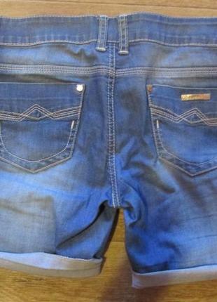 Шорты синие джинсовые3 фото