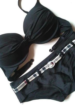 70с-d, 75в-з класний купальник з силіконовим пуш ап, на чашку в-з