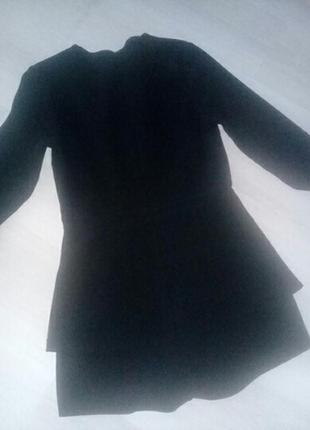Комбинезон ромпер имитация юбки пиджак4 фото