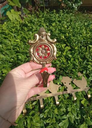 Продам вешалку из бронзы и эмали