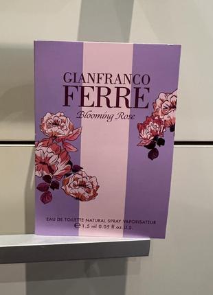 Женская парфюмированная вода gianfranco ferre blooming rose1 фото