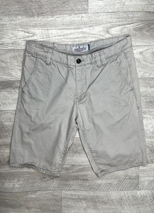 Shine original шорты м размер джинсовые бежевые оригинал