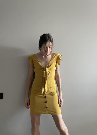 Платье платье сарафан на завязках3 фото