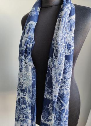 Брендовый шелковый шарф , палантин, платок5 фото