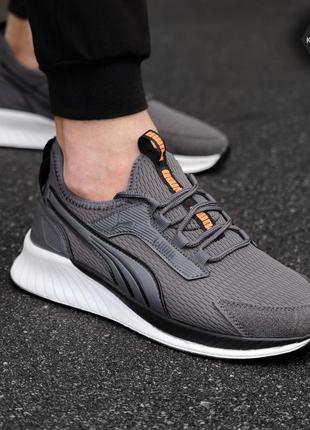 Чоловічі кросівки puma grey1 фото