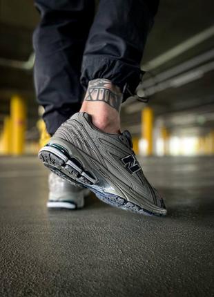 Мужские кроссовки new balance 1906r grey indigo7 фото