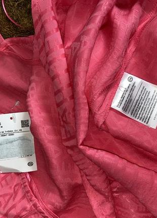 Сарафан фуксія рожеве плаття атласне плаття zara c&amp;a сатиновое платье шелковое платье комбинация платье с разрезами сарафан4 фото
