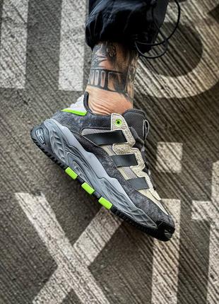 Мужские кроссовки adidas niteball "grey five" #адидас