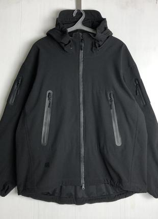 Black tactical jacket мужская тактическая куртка софтшелл1 фото