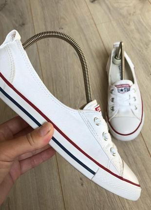 Кеды белые converse (оригинал) р. 37