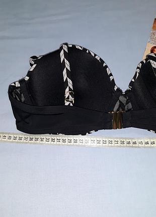 Верх от купальника раздельного бюст чашка 85 с 38 с черный на косточках2 фото