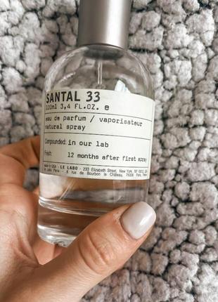 Le labo santal 33 распив оригинал