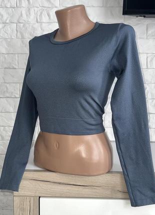 Фірмовий спортивний топ, кроп, кофта для занять спортом h&m