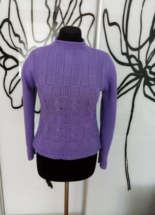 Шерстяной теплый свитер от xin yu fa1 фото