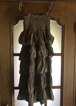 Платье сарафан юбка