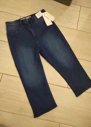 H&amp;m капри джинсовые 164