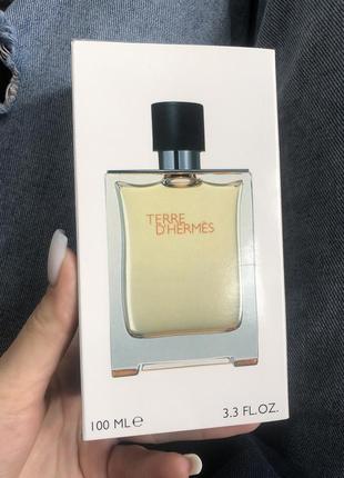 Terre d’heemes парфюм новый 100ml