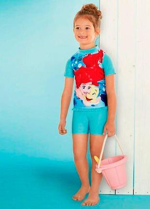 Дитячий купальний костюм аріель disney на дівчинку 29704
