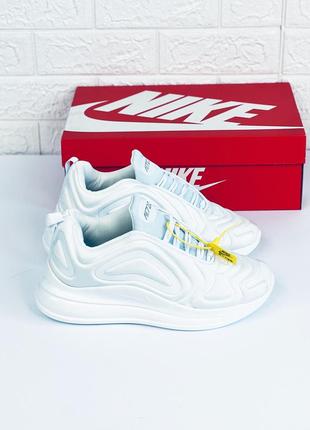 Nike air max 720 white кроссовки мужские белые найк аир макс 720