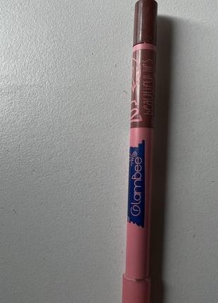 Гелевый карандаш для губ glambee satin lip liner 2051 фото