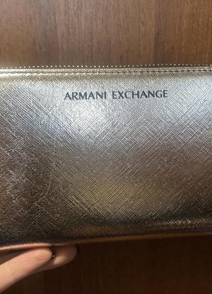 Кошелек armani exchange1 фото