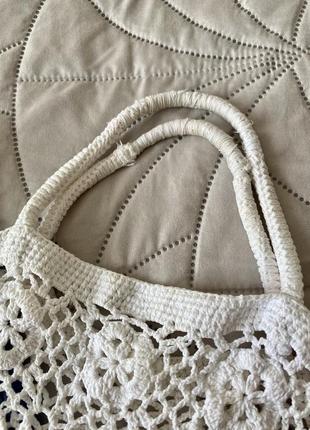 Плетеная сумка авоська4 фото