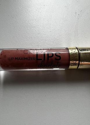 Блиск для губ з ефектом збільшення eveline cosmetics oh! my lips lip maximizer 032 фото