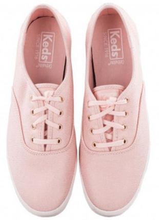 Женские розовые кеды низкие keds kd249 41p.2 фото