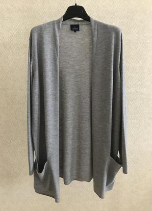 Кардиган из кашемира и шерсти мериноса cashmere collection