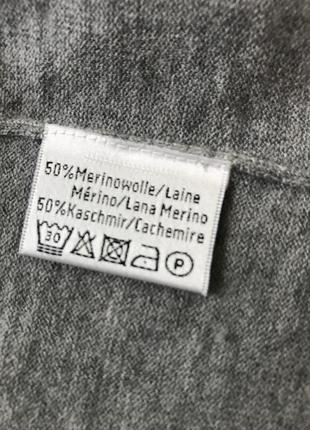 Кардиган из кашемира и шерсти мериноса cashmere collection6 фото