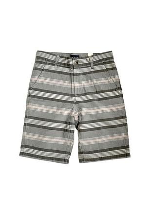 Шорты на мальчика коттоновые в полоску children’s place 7/8р