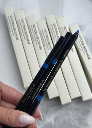 Victoria beckham satin kajal liner – sour apple, electric blueberry