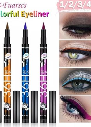 Водостійка рідка підводка для очей 36н yanqina