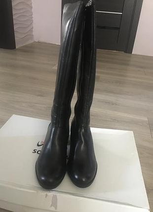 Чоботи шкіряні solo femme