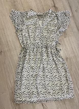 Платье шифоновое летнее. платье фирмы h&m размер 38