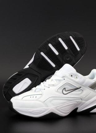 Женские кроссовки nike m2k tekno white grey 36-39-40