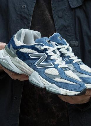 Кроссовки new balance 9060 white\blue