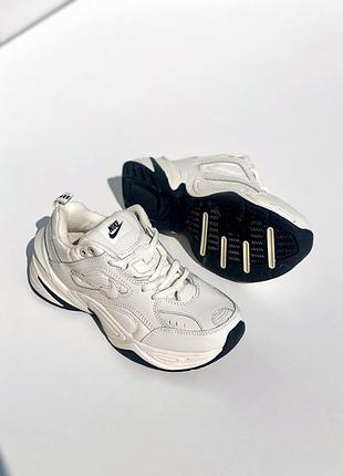 Кроссовки nike m2k tekno beige (37-41)