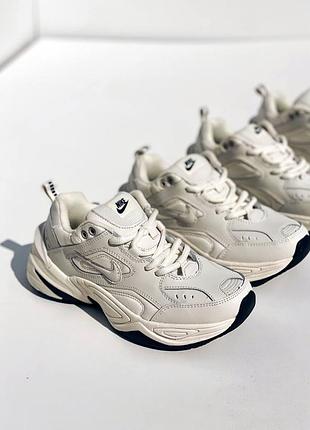 Кроссовки nike m2k tekno beige (37-41)4 фото