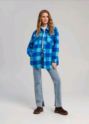 Куртка-рубашка с добавлением шерсти