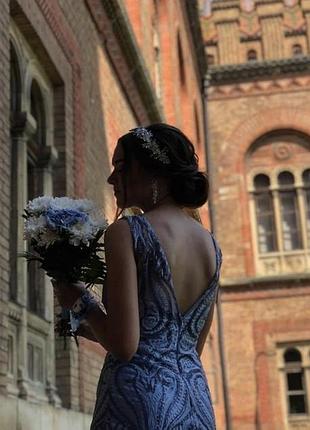 💙вечернее платье "рыбка"💙