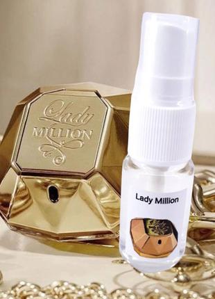 Lady million 13мл парфуми, духи, пробнік, тестер